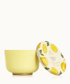 Lemon Leaf Poured Candle Tin