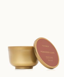 Pomander Clove Candle Tin