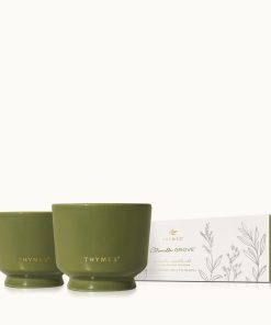 Outdoor Oasis Citronella Grove Aromatic Candle Set