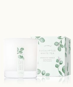 Eucalyptus White Tea Poured Candle