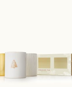 Frasier Fir® Gilded Poured Candle Trio Set