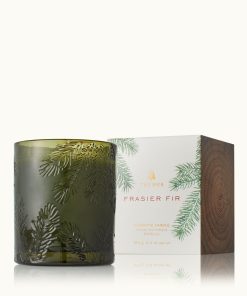 Frasier Fir® Green Glass Candle
