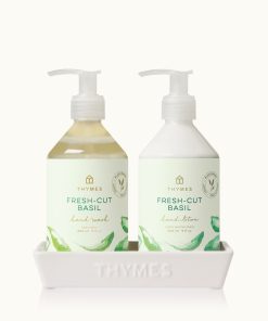 Fresh-Cut Basil Sink Set