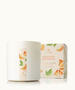 Mandarin Coriander Poured Candle