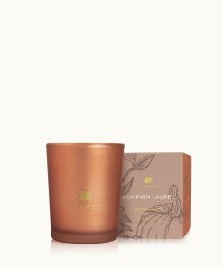 Pumpkin Laurel Votive Candle